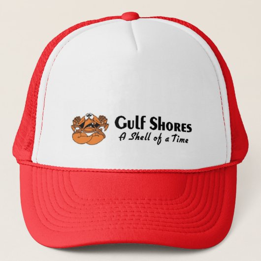 Gulf Shores Alabama Crab Trucker Pet (Voorkant)