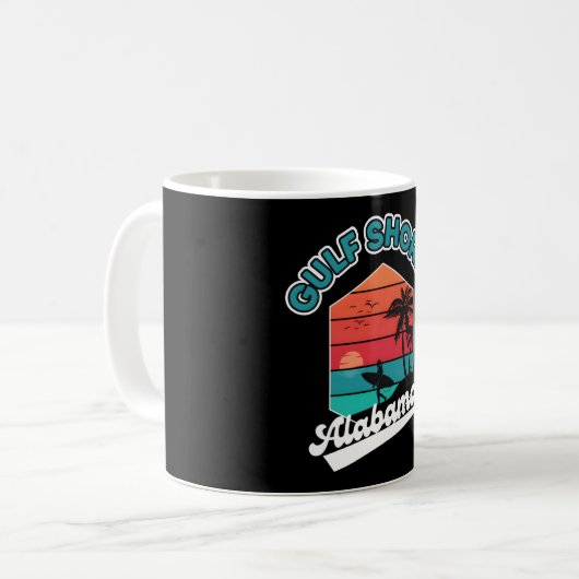 Gulf Shores Alabama � het kustjuweel � Australië Koffiemok (Voorkant links)