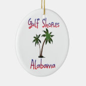 Gulf Shores Alabama Keramisch Ornament (Rechts)