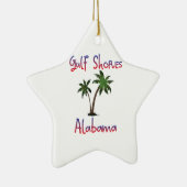 Gulf Shores Alabama Keramisch Ornament (Rechts)