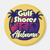 Gulf Shores Alabama Magneet (Voorkant)