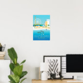 Gulf Shores, Alabama Print (Thuiskantoor)