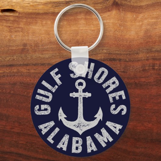 Gulf Shores, Alabama Sleutelhanger (Voorkant)