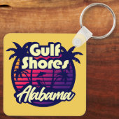 Gulf Shores Alabama Sleutelhanger (Achterkant)