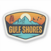 Gulf Shores, Alabama Sticker (Voorkant)