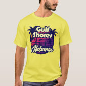 Gulf Shores Alabama T-shirt (Voorkant)