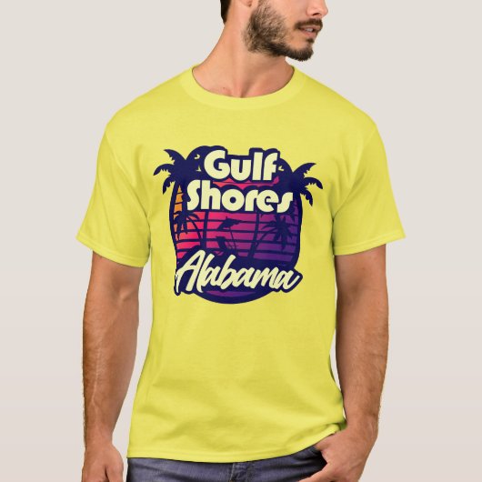 Gulf Shores Alabama T-shirt (Voorkant)