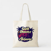 Gulf Shores Alabama Tote Bag (Achterkant)