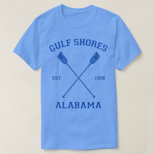 Gulf Shores Alabama Vakantie 1 T-shirt (Design voorkant)