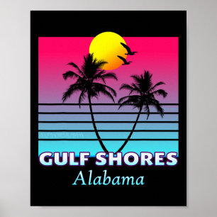 Gulf Shores Alabama vakantie cadeau Poster