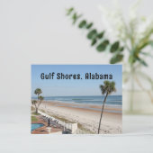 Gulf Shores Alabama, Verenigde Staten Briefkaart (Staand voorkant)