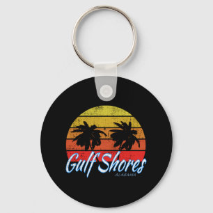 Gulf Shores, Alabama Verenigde Staten - Golf van M Sleutelhanger