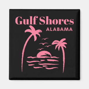 Gulf Shores Alabama Waterverf Zee Turtle Magneet