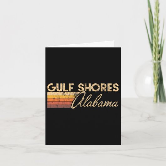 Gulf Shores Alabyma 4 Kaart (Voorkant)