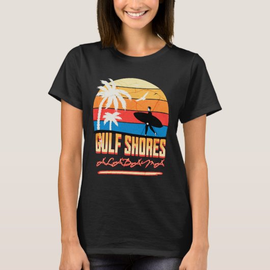 Gulf Shores Alabyma 5 T-shirt (Voorkant)
