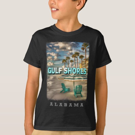 Gulf Shores Alabyma Al Beach Paradise SD667 T-shirt (Voorkant)