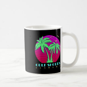 Gulf Shores Alabyma jaren 80 Palmbomen Zomerzonson Koffiemok