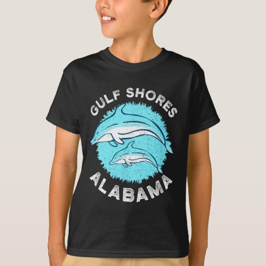 Gulf Shores Alabyma Shirt Dolfijn Liefhebbers (Voorkant)