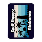 Gulf Shores Beach Alabama Magneet (Verticaal)