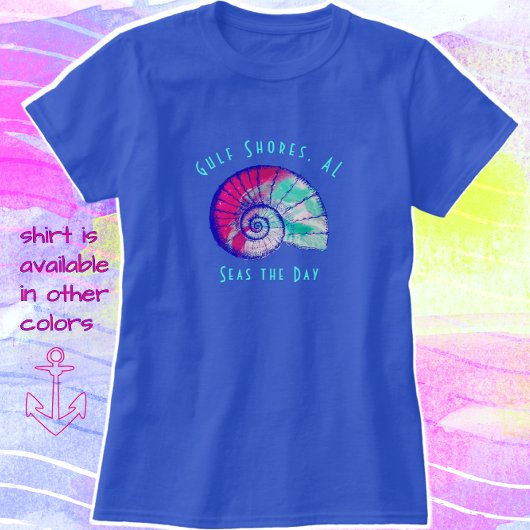 Gulf Shores Beach Alabama Seashell T-Shirt