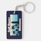 Gulf Shores Beach Alabama Sleutelhanger (achterkant)