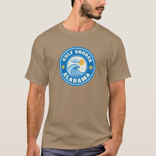 Gulf Shores Beach Baldwin County Alabama Beaches S T-shirt (Voorkant)