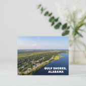 Gulf Shores, briefkaart Alabama (Staand voorkant)