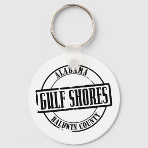 Gulf Shores Titel Sleutelhanger