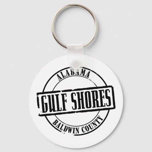 Gulf Shores Titel Sleutelhanger (Voorkant)