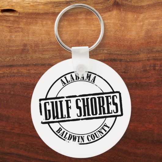 Gulf Shores Titel Sleutelhanger (Voorkant)