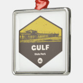 Gulf State Park, Alabama Metalen Ornament (Links)