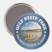 Gulf State Park Magneet (Voorkant / Achterkant)