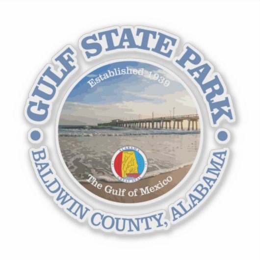 Gulf State Park Sticker (Voorkant)