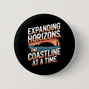 Gulf USA America Humorous Trump Patriotic 2025 Ronde Button 5,7 Cm