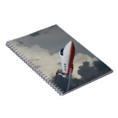 GULFSTREAM 3 IN CLOUDS NOTITIEBOEK (Rechterzijde)