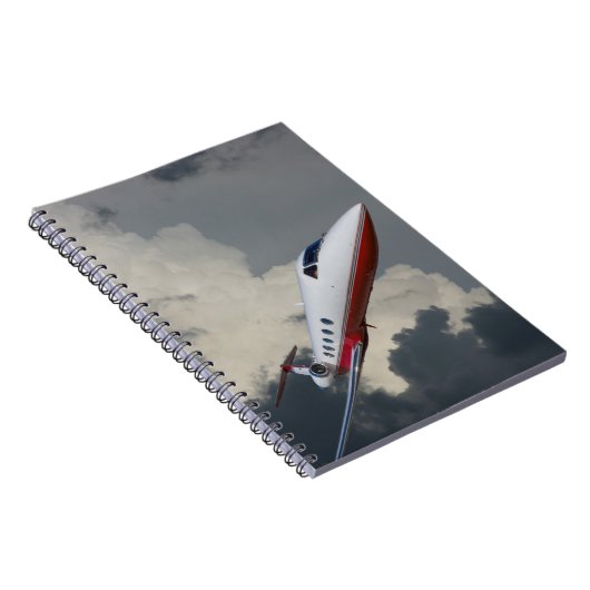 GULFSTREAM 3 IN CLOUDS NOTITIEBOEK (Rechterzijde)