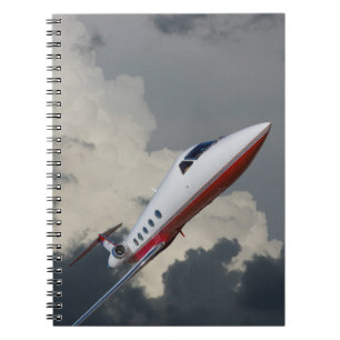 GULFSTREAM 3 IN CLOUDS NOTITIEBOEK