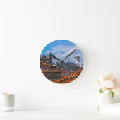 Gull Birds Eye Uitzicht Rooftops uit Portugal Ronde Klok (Huis)