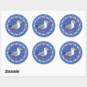 Gull Circle of Love Ronde Sticker (Vel)