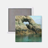 Gull Island, Alaska Magneet (Voorkant / Achterkant)