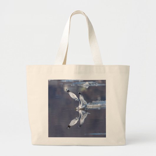 Gull Reflections Grote Tote Bag (Voorkant)