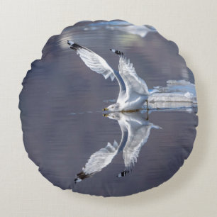 Gull Reflections Rond Kussen