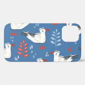 Gull Walking: naadloos patroon. Case-Mate iPhone Case (Achterkant (horizontaal))