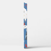 Gull Walking: naadloos patroon. Case-Mate iPhone Case (Achterkant / Links)