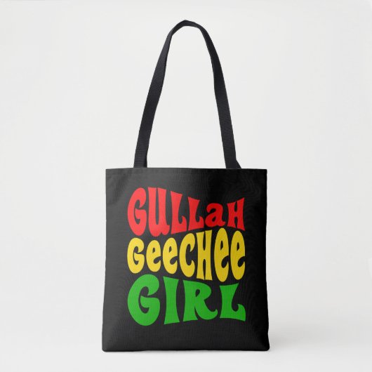Gullah Geechee Girl Gift Tote Bag (Voorkant)