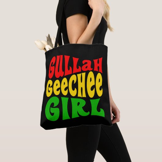 Gullah Geechee Girl Gift Tote Bag (Dichtbij)