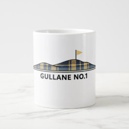 Gullane Golf Schotse Golfcadeau Tartan  Grote Koffiekop