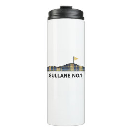 Gullane Golf Schotse Golfcadeau Tartan  Thermosbeker