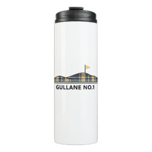 Gullane Golf Schotse Golfcadeau Tartan Thermosbeker