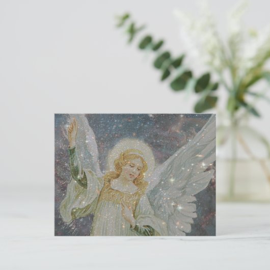 Gulle - beschermengel van vrijgevigheid briefkaart (Staand voorkant)